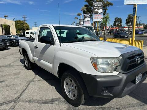 2012 Toyota Tacoma for sale at Sanmiguel Motors in South Gate CA