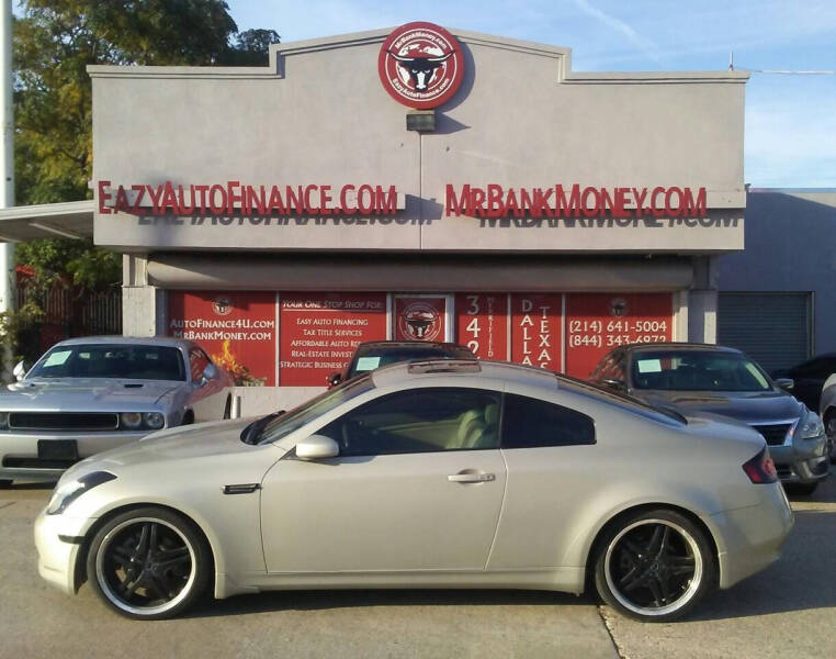 2006 Infiniti G35 for sale at Eazy Auto Finance in Dallas TX