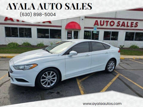 2017 Ford Fusion Hybrid for sale at Ayala Auto Sales in Aurora IL