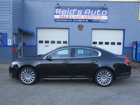 2013 Lincoln MKS for sale at Reid's Auto Sales & Service in Emporium PA