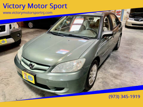 2004 Honda Civic for sale at Victory Motor Sport in Paterson NJ