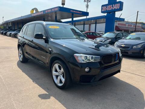 2017 BMW X3 for sale at Auto Selection of Houston in Houston TX