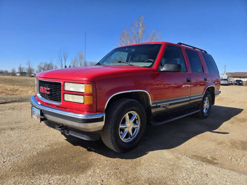 1998 GMC Yukon for sale at Sinner Auto in Waubay SD