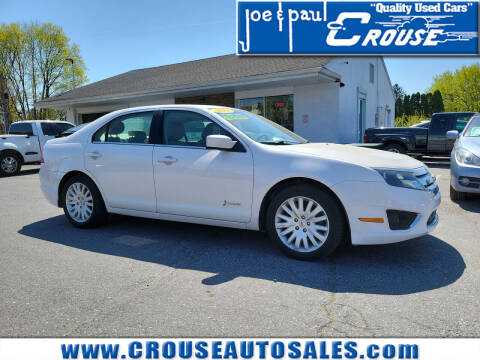 2011 Ford Fusion Hybrid for sale at Joe and Paul Crouse Inc. in Columbia PA
