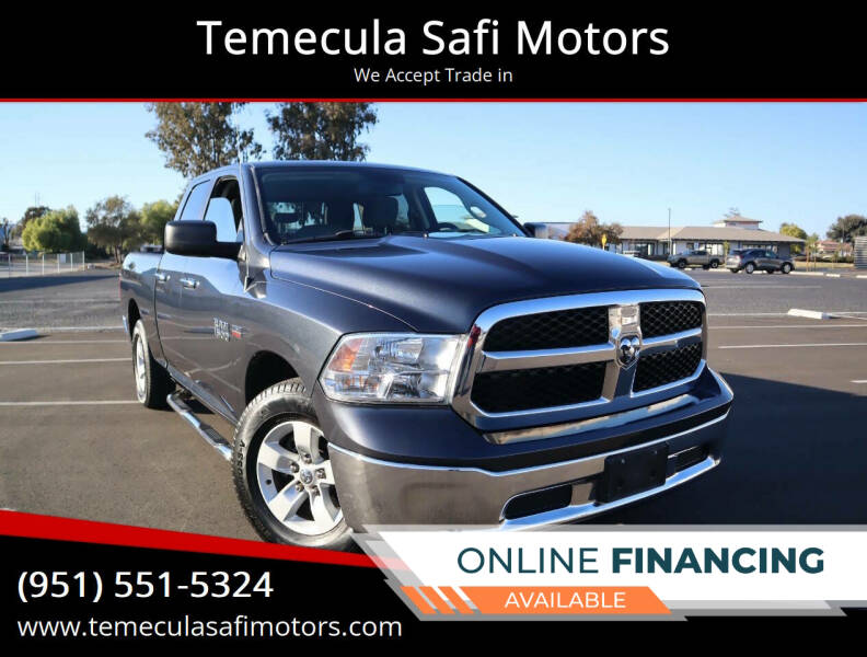 2016 RAM 1500 for sale at Temecula Safi Motors in Temecula CA