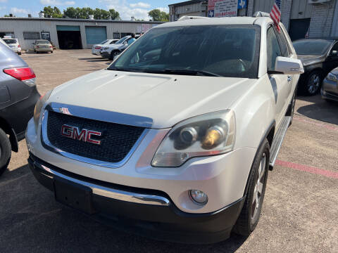 2012 GMC Acadia for sale at MSK Auto Inc in Houston TX