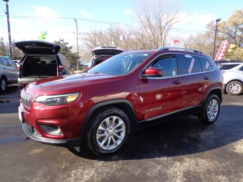 2019 Jeep Cherokee for sale at North American Credit Inc. in Waukegan IL