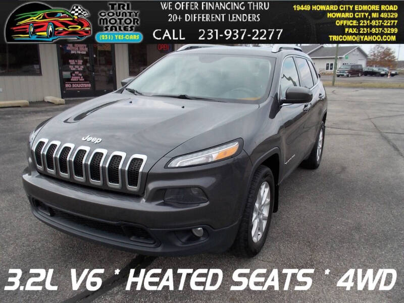 2015 Jeep Cherokee for sale at Tri County Motor Sales in Howard City MI
