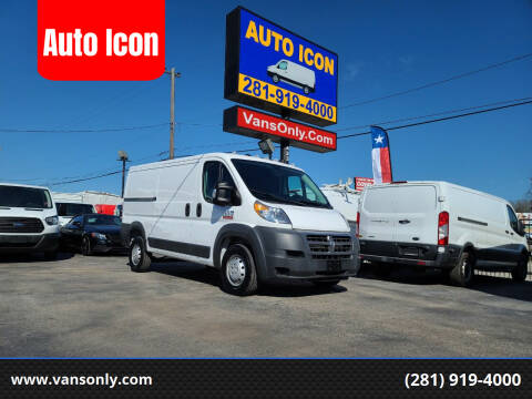 2017 RAM ProMaster for sale at Auto Icon in Houston TX