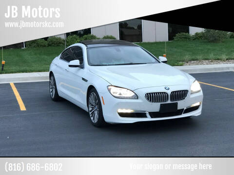 2013 BMW 6 Series for sale at JB Motors in Kansas City MO