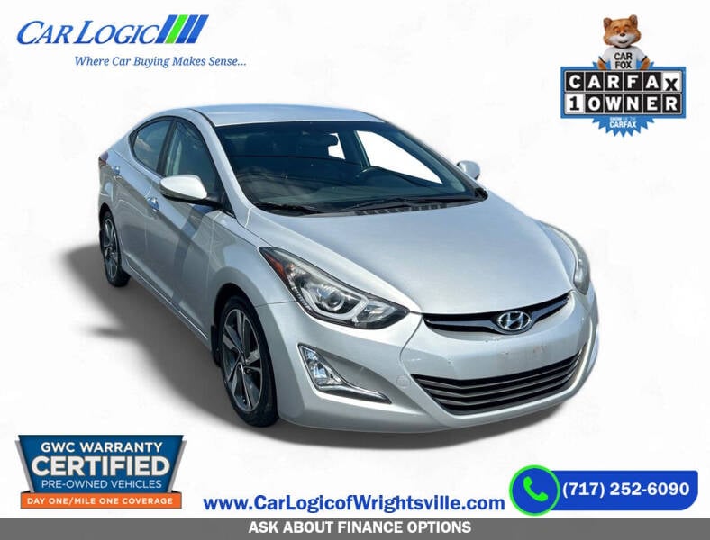 2015 Hyundai Elantra for sale at Car Logic of Wrightsville in Wrightsville PA