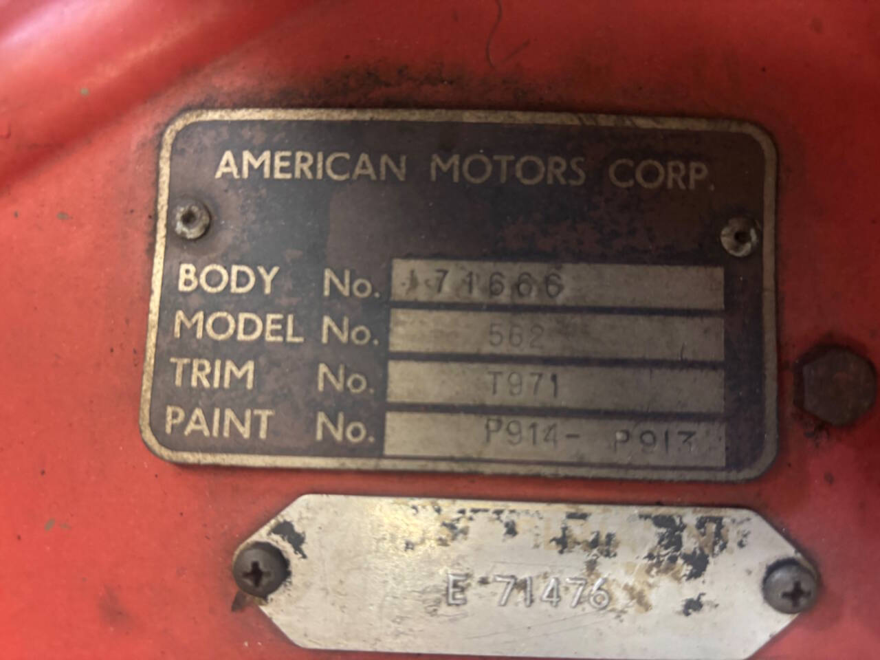 1959 Nash Metropolitan 26