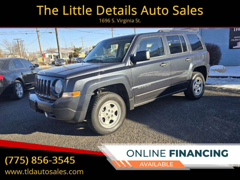 2015 Jeep Patriot for sale at The Little Details Auto Sales in Reno NV