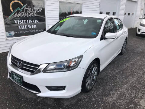 2014 Honda Accord for sale at HILLTOP MOTORS INC in Caribou ME