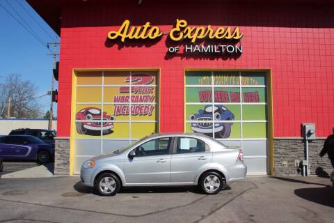 2011 Chevrolet Aveo for sale at AUTO EXPRESS OF HAMILTON LLC in Hamilton OH