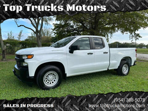 2019 Chevrolet Silverado 1500 for sale at Top Trucks Motors in Pompano Beach FL