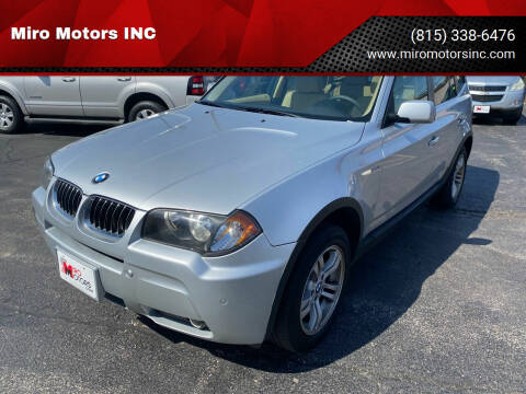 2006 BMW X3 for sale at Miro Motors INC in Woodstock IL