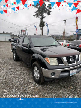 2005 Nissan Frontier for sale at DISCOUNT AUTO SALES LLC in Spanaway WA