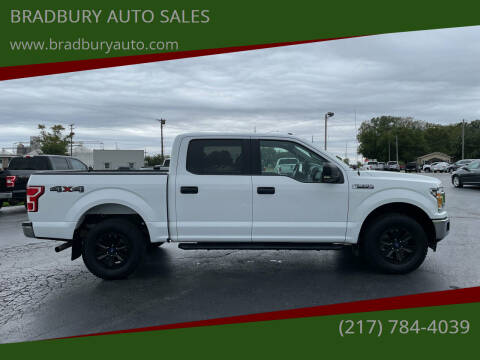 2018 Ford F-150 for sale at BRADBURY AUTO SALES in Gibson City IL