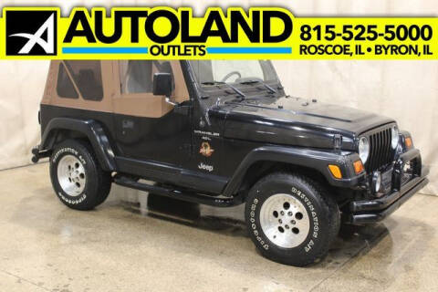 1998 Jeep Wrangler for sale at AutoLand Outlets Inc in Roscoe IL