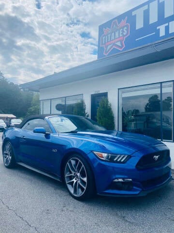 2017 Ford Mustang for sale at Titanes Trucks in Fort Oglethorpe GA