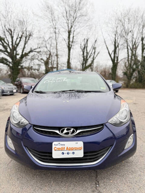 2012 Hyundai ELANTRA for sale at Joes Blvd Auto Sales in Hopewell, VA