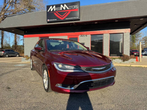 2015 Chrysler 200 for sale at Massi Motors Durham in Durham NC