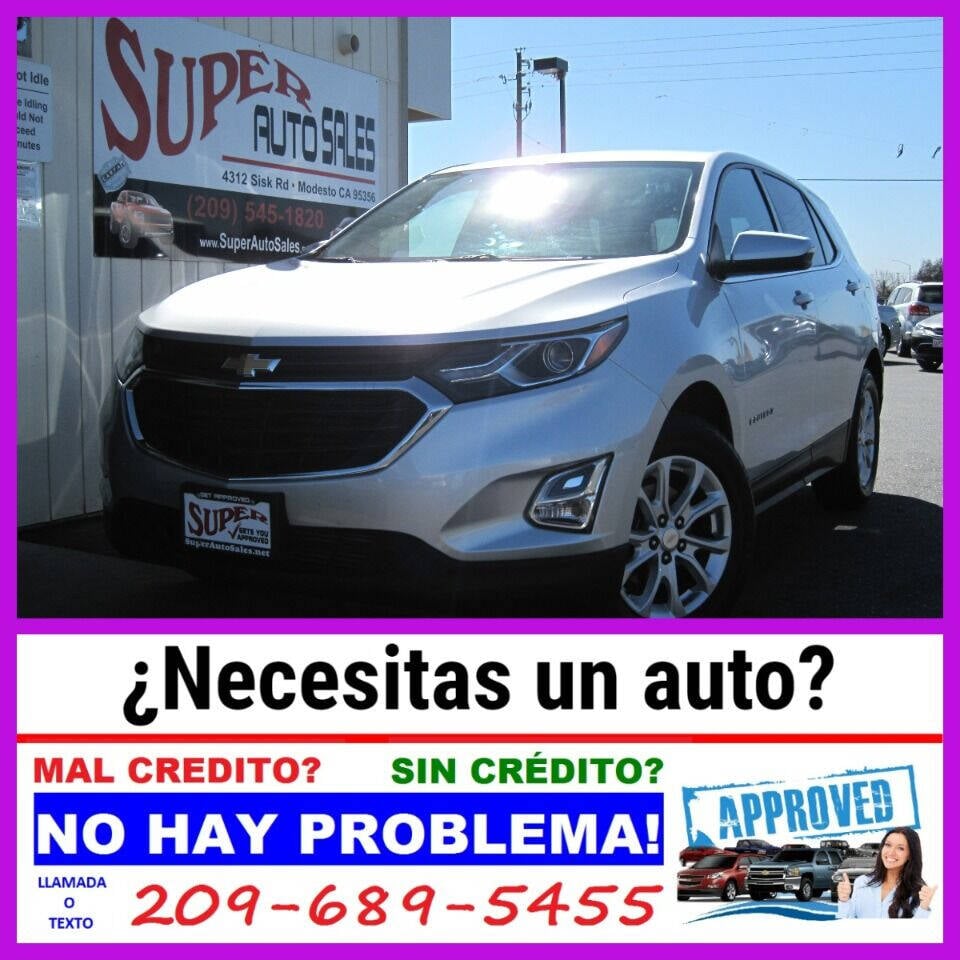 2019 Chevrolet Equinox for sale at Super Auto Sales Modesto in Modesto, CA