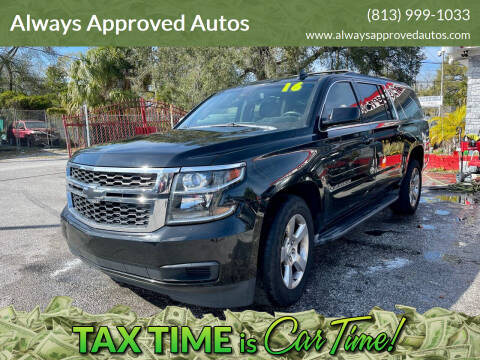 2016 Chevrolet Suburban for sale at Always Approved Autos in Tampa FL
