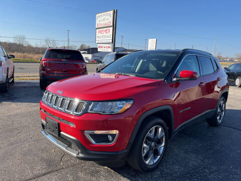 2019 Jeep Compass for sale at Premier Auto Sales Inc. in Big Rapids MI