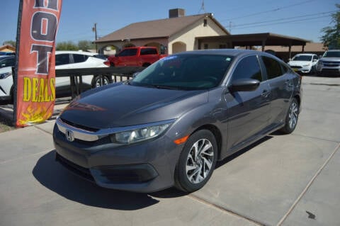 2016 Honda Civic for sale at A AND A AUTO SALES in Gadsden AZ