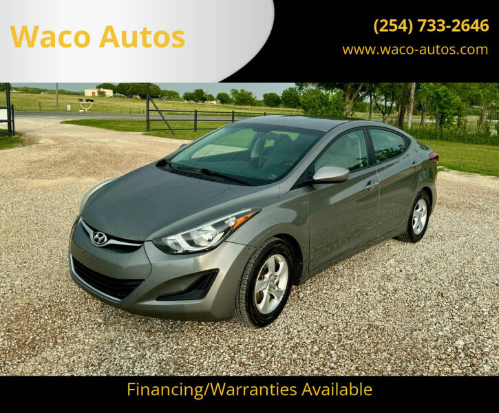 2014 Hyundai Elantra for sale at Waco Autos in Lorena TX