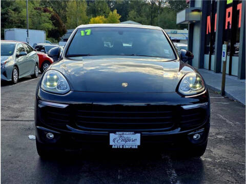 2017 Porsche Cayenne Platinum Edition