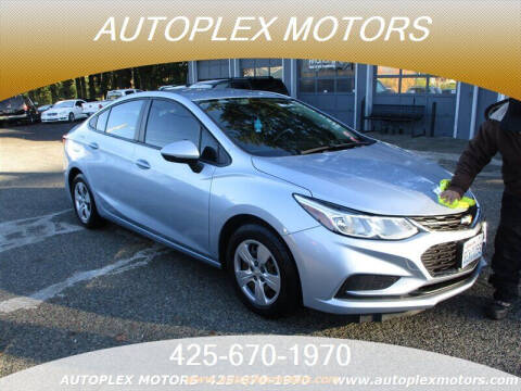 2017 Chevrolet Cruze for sale at Autoplex Motors in Lynnwood WA
