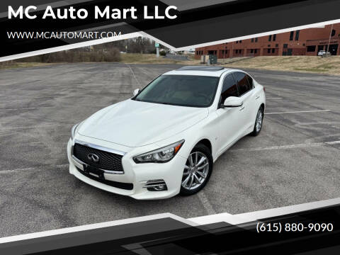 2015 Infiniti Q50 for sale at MC Auto Mart LLC in Hermitage TN