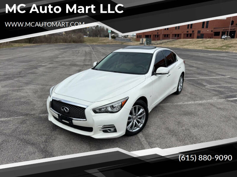 2015 Infiniti Q50 for sale at MC Auto Mart LLC in Hermitage TN