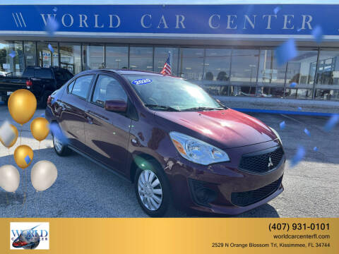 2020 Mitsubishi Mirage G4 for sale at WORLD CAR CENTER & FINANCING LLC in Kissimmee FL