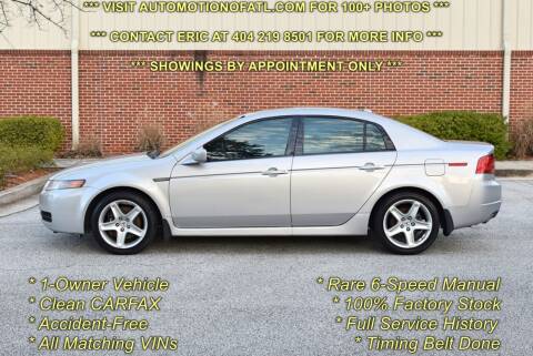 2006 Acura TL for sale at Automotion Of Atlanta in Conyers GA