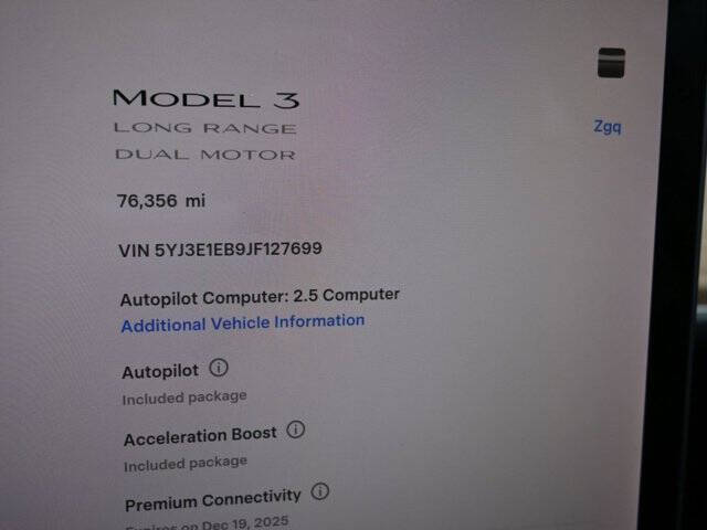 2018 Tesla Model 3 Long Range