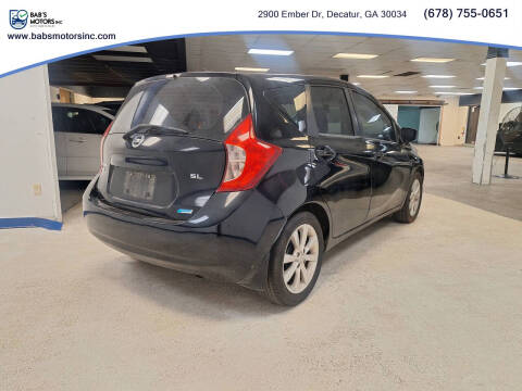 2014 Nissan Versa Note