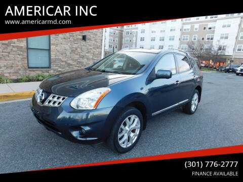2012 Nissan Rogue for sale at AMERICAR INC in Laurel MD