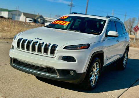 2014 Jeep Cherokee for sale at SOLOMA AUTO SALES in Grand Island NE