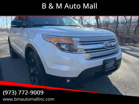 2014 Ford Explorer for sale at B & M Auto Mall in Clifton NJ