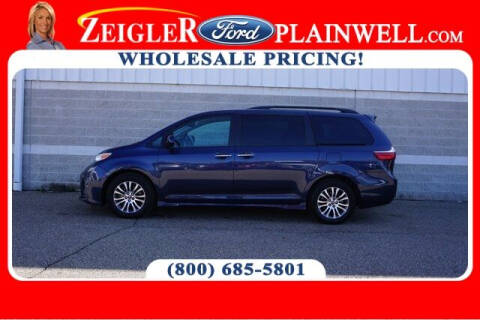 2020 Toyota Sienna for sale at Harold Zeigler Ford - Jeff Bishop in Plainwell MI