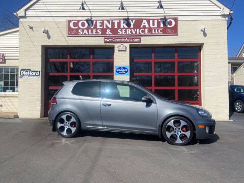 2011 Volkswagen GTI for sale at COVENTRY AUTO SALES & SERVICE LLC in Coventry CT