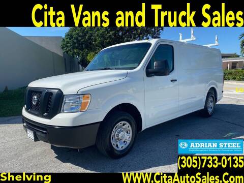 2016 Nissan NV Cargo for sale at Cita Auto Sales in Medley FL