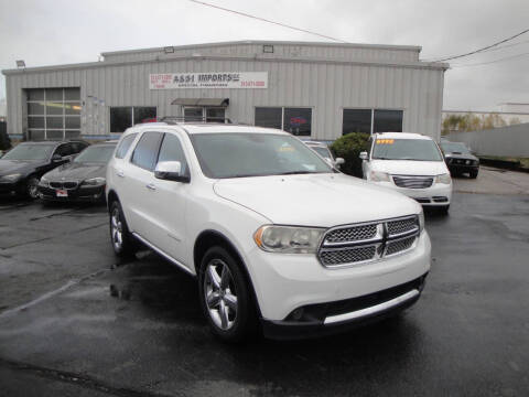 2013 Dodge Durango for sale at A&S 1 Imports LLC in Cincinnati OH