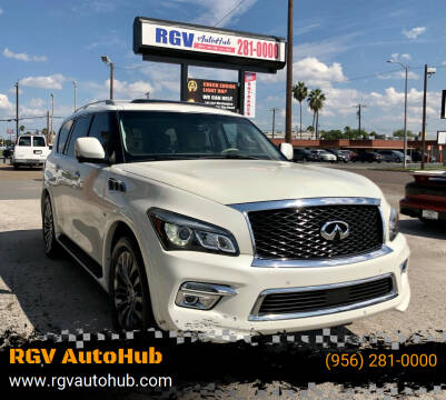 2015 Infiniti QX80 for sale at RGV AutoHub in Harlingen TX
