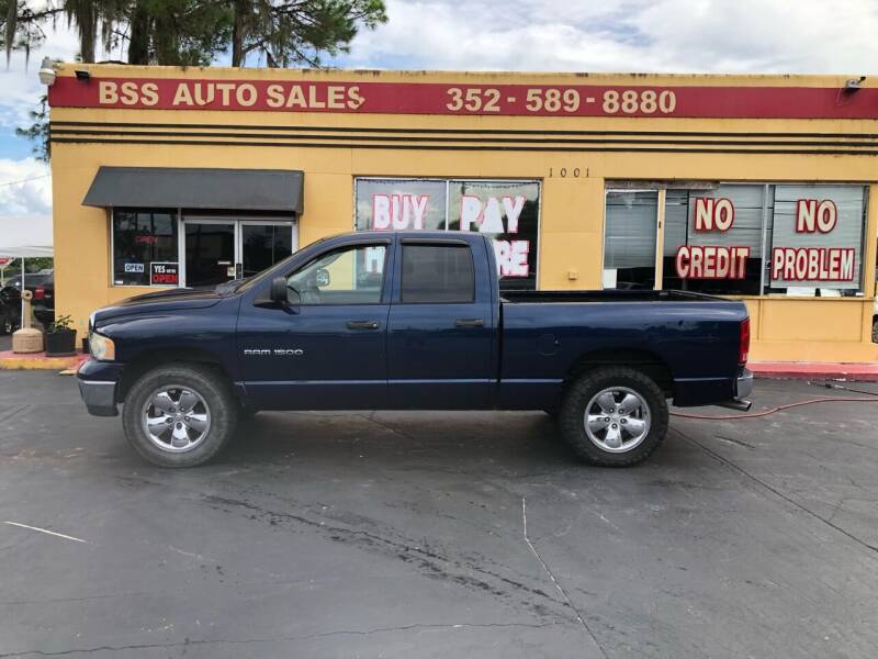 2005 Dodge Ram Pickup 1500 for sale at BSS AUTO SALES INC in Eustis FL