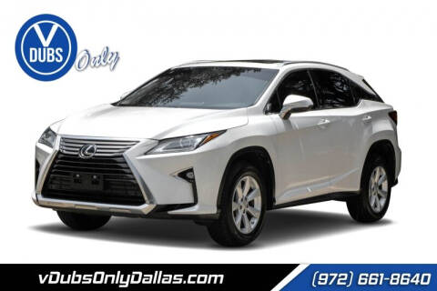 2016 Lexus RX 350 for sale at VDUBS ONLY in Plano TX